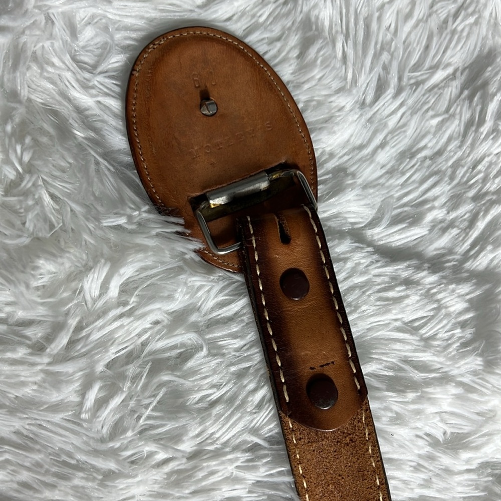 Comanchero Tooled Leather Western Cowgirl Girls Belt  Barrel Racing Buckle 24 - Picture 7 of 9